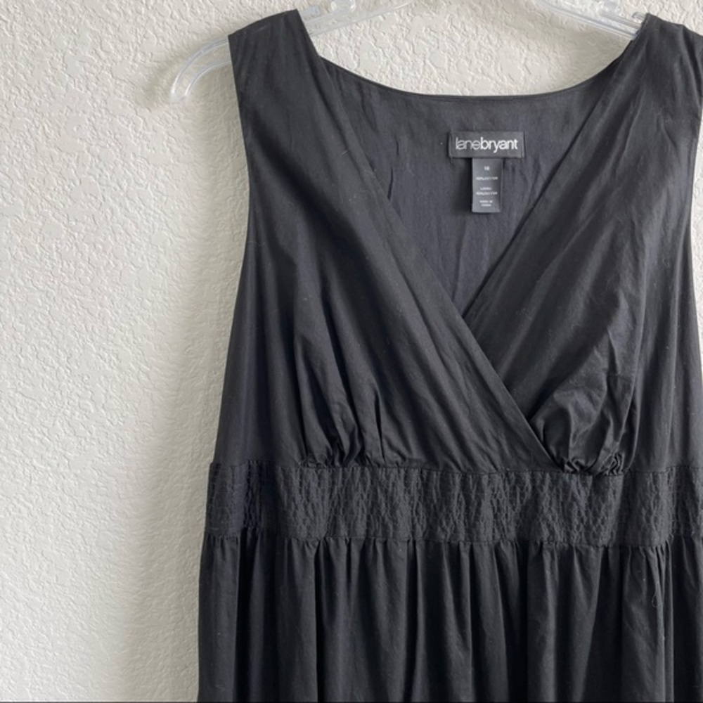 Lane Bryant Tiered Cotton Maxidress - 18W